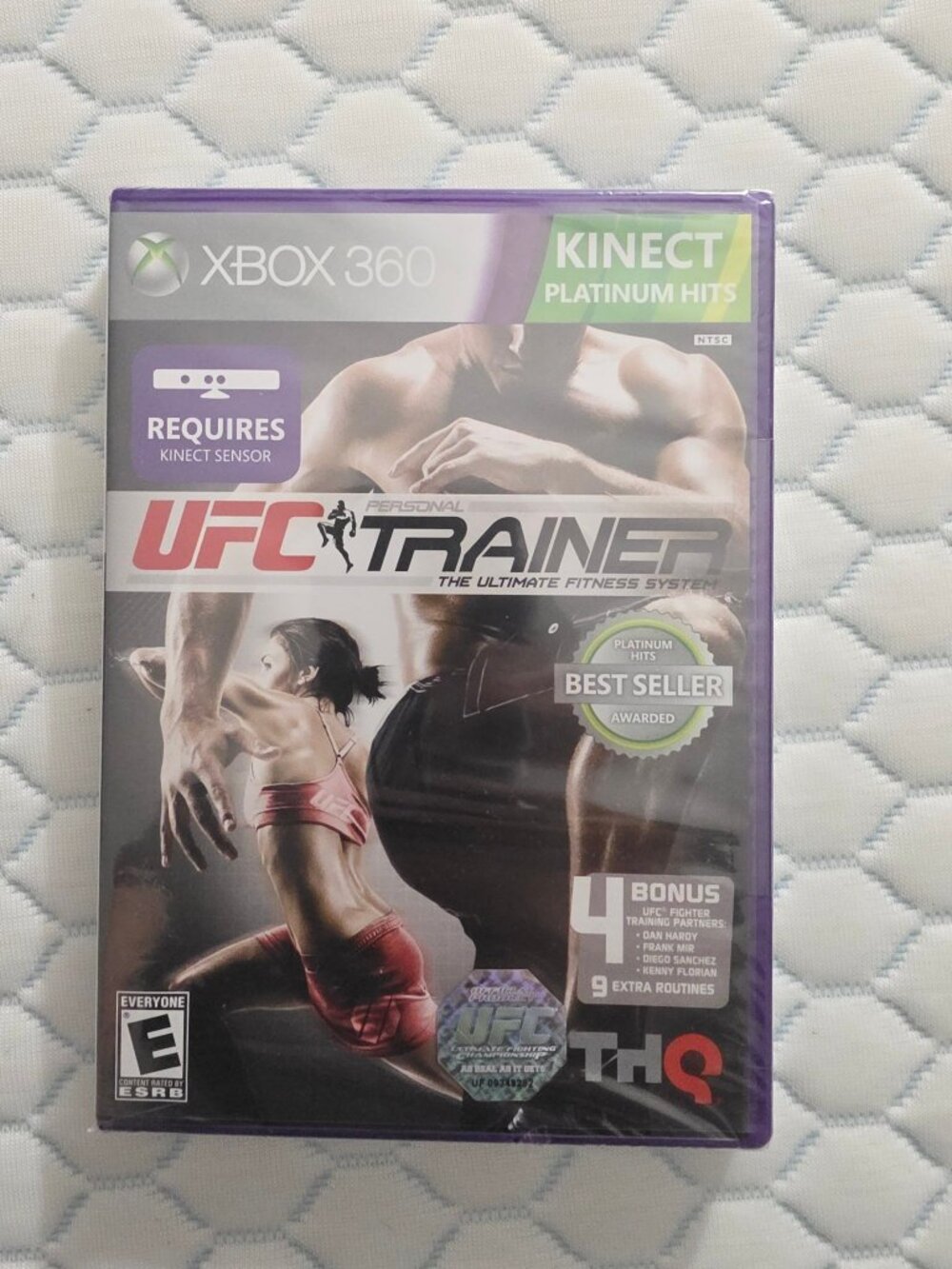 UFC Personal Trainer Xbox 360 Kinect Platinum Hits New Sealed